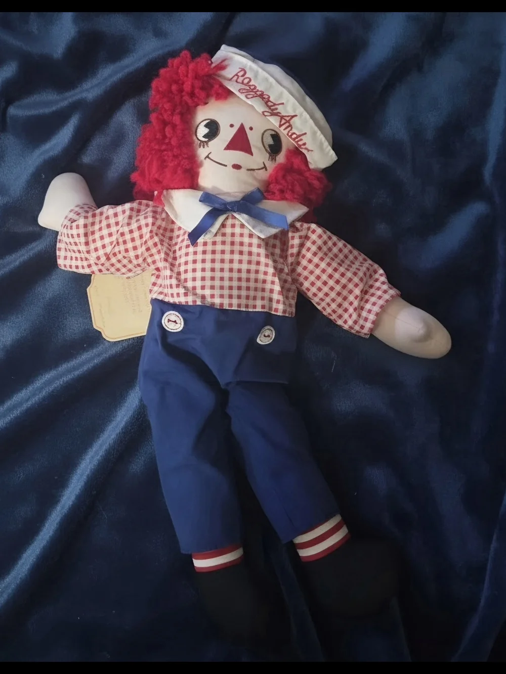 Rare vintage Applause raggedy andy With Tag